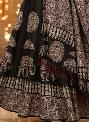 Garba Special Cotton SemiStitched Lehenga choli 4