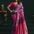 purple & pink soft silk with fancy pumpum saree