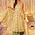 Cream muslin digital print designer salwar suit