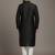 Black dupion silk embroidered kurta set