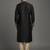 Black dupion silk embroidered kurta set