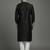 Black dupion silk embroidered kurta set