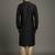 Black dupion silk embroidered kurta set