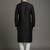 Black dupion silk embroidered kurta set