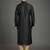 Black dupion silk embroidered kurta set