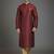 Maroon dupion silk embroidered kurta set