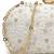 Anekaant glided gleam ivory net floral embellished clutch