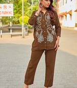 Creap Shirt Collar & Trousers