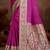 magenta purple silk blend woven work traditional saree