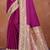 wine purple silk blend woven work traditional saree