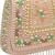 Anekaant blush & bead pink satin concentric beadwork embellished clutch