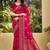 pink soft silk blend woven work traditional saree
