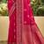 pink soft silk blend woven work traditional saree
