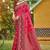 pink soft silk blend woven work traditional saree