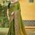 green soft silk blend woven work traditional saree