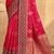 pink soft silk blend woven work traditional saree