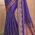 purple soft silk blend woven work traditional saree
