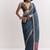 PRINTED SAREE WITH EMBROIDERY WORK LACE