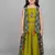 Parrot Green Printed Shrug Style Jacket Ethnic Palazzo Salwar Suit For Girls kids