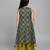 Parrot Green Printed Shrug Style Jacket Ethnic Palazzo Salwar Suit For Girls kids