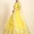 YELLOW SOFT NET sequin work LEHENGA CHOLI WITH BLOUSE