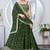 GREEN GEORGETTE  SEQuin work LEHENGA CHOLI WITH BLOUSE