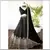 BLACK SEQUin EMBROIDERY GEORGETTE LEHENGA CHOLI WITH BLOUSE