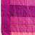 pink solid raw silk blend saree with blouse