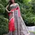 red solid tussar silk saree with blouse