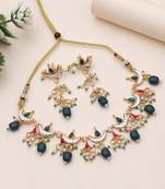 Green rajputi rani haar