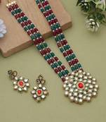 Rani & green rajputi rani haar