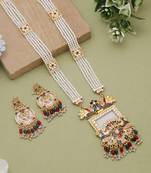 Multicolor royal rajputi rani haar