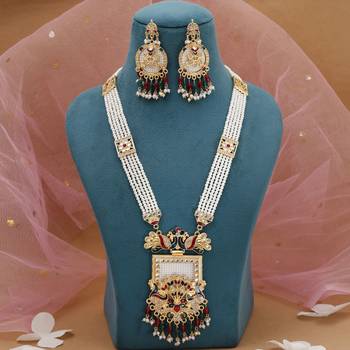 Multicolor royal rajputi rani haar 2