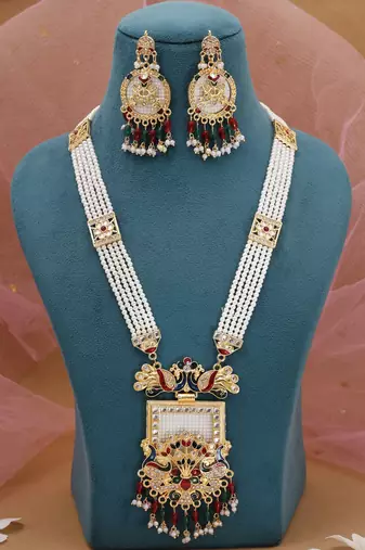 Multicolor royal rajputi rani haar