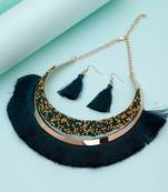 Green fashion hansli necklace set