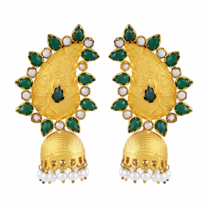 Copper jhumkas Infuzze 714646