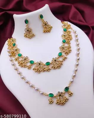 Indian bollywood gold plated kundan choker bridal necklace earrings jewelry set 4