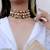 Indian bollywood gold plated kundan choker bridal necklace earrings jewelry set