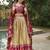 Peach Color Zari Weaving Work Kanchipuram Silk  Pattu Lehenga Choli With Unstitched Blouse