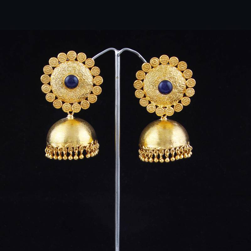 Copper jhumkas Infuzze 714653