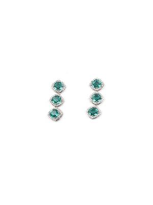 crystalgreen cz-ad subtle necklace set 4