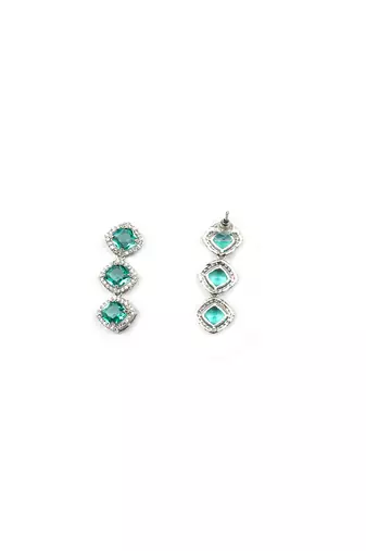 crystalgreen cz-ad subtle necklace set