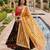 Embroadery Work Printed SemiStitched Lehenga choli