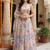Georgete Tropical Printed SemiStitched  Flaired Lehenga choli
