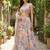 Georgete Tropical Printed SemiStitched  Flaired Lehenga choli