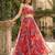 Georgete Tropical Printed SemiStitched  Flaired Lehenga choli