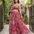 Georgete Tropical Printed SemiStitched  Flaired Lehenga choli