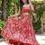 Georgete Tropical Printed SemiStitched  Flaired Lehenga choli