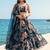 Georgete Floral Printed SemiStitched Lehenga choli
