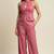 Rose pink chanderi co-ord set
